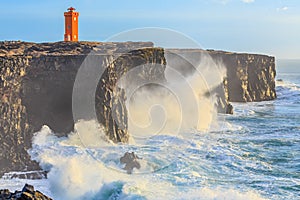 Lighthouse in West Iceland