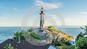 Lighthouse in West Vancouver, British Columbia, Canada