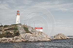 Lighthouse in West Vancouver, British Columbia, Canada