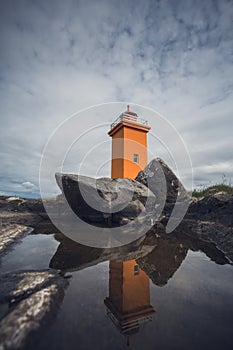 lighthouse at the westcoast of Iceland
