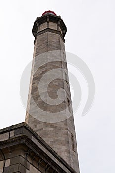 Lighthouse of Whales Phare des Baleines in french isle ile de Re Island