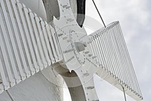 Lighthouse - windmill against the sky - Swinoujscie