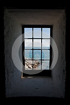 Lighthouse window view