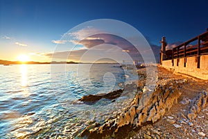 Lighthouse in Zadar photo