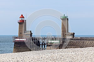Lighthouses in Fecamp photo