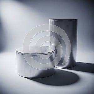 The lighting casts soft shadows adding depth and contrast to the