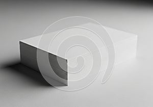 The lighting casts subtle shadows, emphasizing the edges and thickness