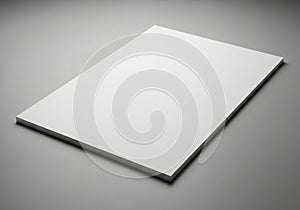 The lighting creates subtle shadows, emphasizing the paper's