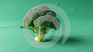 The lighting creates subtle shadows emphasizing the vegetable