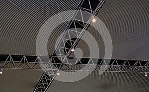 Lighting at a hall ceiling