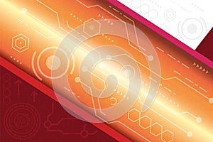 Lighting hi-tech technology background for pretentation