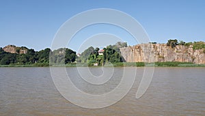 Lighting sun and top of the chrch miracle