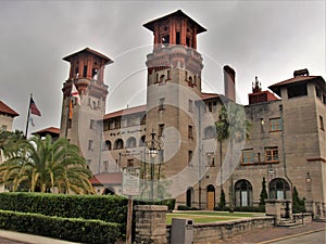 Archway at Lightner Museum in St. Augustine, Florida