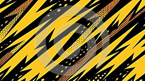 Lightning bolt blast line copy space background pattern