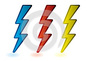 Lightning bolts