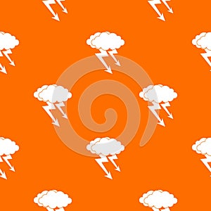 Lightning cloud pattern seamless