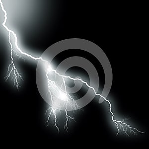 Lightning High Branching Flash photo