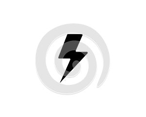 Lightning Logo Template vector icon illustration design