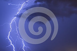 lightning on the orizon