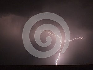 Lightning storm