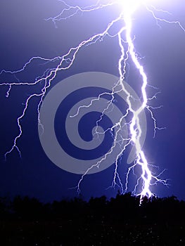 Lightning strike