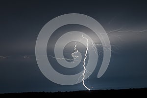 Lightning strike