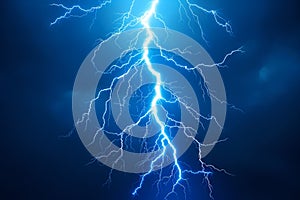 Lightning strike thunder night sky thunderstorm storm hurricane majestic colors bolt flash dangerous energy nature