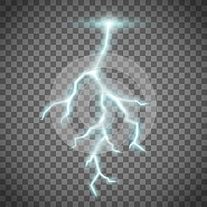 Lightning or thunderstorm template. Energy electrical discharge