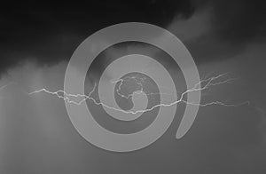 Lightnings and thunder