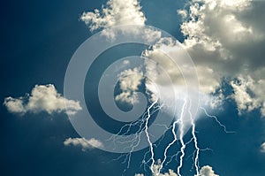 lightnings and thunder bold strike