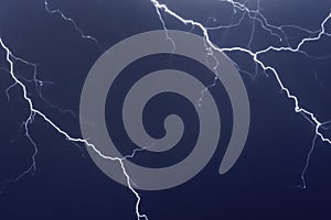 Lightnings and thunder bolt