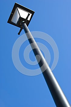 Lightpole on The blue Sky