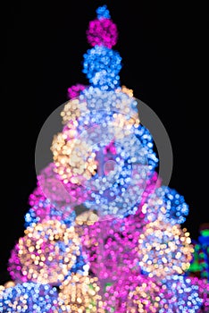 Lights bokeh background