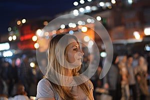 Lights and chaos in the souk