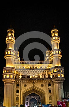 The lights of Hyderabad CHARMINAR