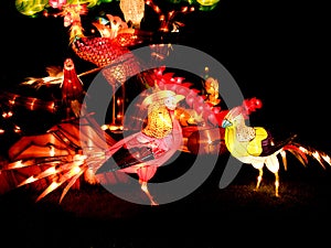 Lights and lanterns festival in Singapore