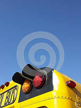 Lights on School Bus