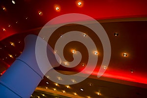 Lights on a Theater Ceiling