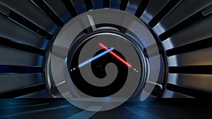 Lightsaber in space environment, ready for comp