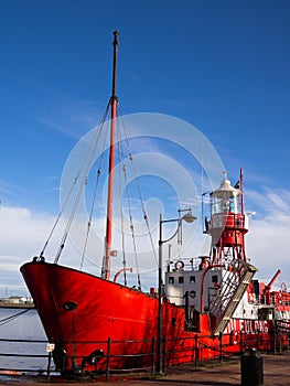 Lightship 2000 in Cardiff Bay, Wales