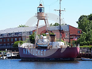 Lightship Nantucket II WLV 613 , MA