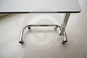 Lightweight portable medical table for tools. overbed table