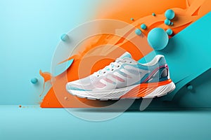 Lightweight Running shoe. Generate Ai