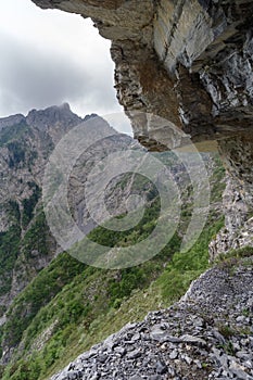 Alpes a lo largo de fronteras 