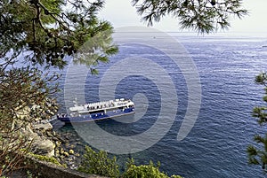 Ligurian Sea in Monterosso al Mare, Cinque Terre, Italy