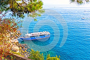 Ligurian Sea in Monterosso al Mare, Cinque Terre, Italy