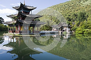 Lijiang black dragon pool photo