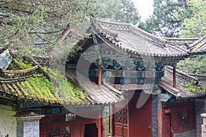 LIJIANG, CHINA - SEP 6 2014: Yufeng Lamasery. a famous Monastery