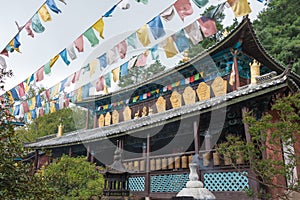 LIJIANG, CHINA - SEP 6 2014: Yufeng Lamasery. a famous Monastery