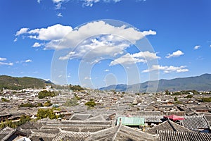 Lijiang old town in China